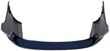 Bumper cover rear painted caspian blue pearl