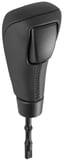 Gear selector Leather charcoal aluminium-grey