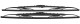 Wiper blade for Windscreen Kit for both sides 1392219 (1085477) - Volvo 400, 700, 900, S90, V90 (-1998)