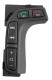 Switch, Multifunction Steering wheel right Radio control Speakerphone grey 8691658 (1085513) - Volvo S80 (-2006), V70 P26, XC70 (2001-2007)