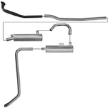 Exhaust system from Manifold