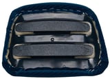 Pillow, headrest Front seat Textile blue