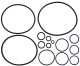 Seal kit, Air condition 273389 (1086030) - Volvo 200