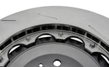 Brake disc Front axle slotted/internally vented