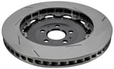 Brake disc Front axle slotted/internally vented