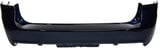 Stoßstangenhaut hinten lackiert magic blue pearl 39834353 (1086794) - Volvo V70 (2008-)