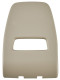 Cover cap, Headrest rear Drivers seat beige 39811502 (1087471) - Volvo V70 (2008-), XC60 (-2017), XC70 (2008-)