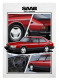 Poster SAAB 900 Turbo Coupe red  (1088014) - Saab universal