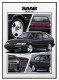 Poster SAAB 900 SE Coupe schwarz