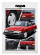 Poster Saab 900 Convertible red  (1088016) - Saab universal