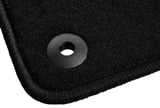 Floor accessory mats Textile charcoal solid