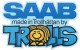 Sticker Made in Trollhättan by trolls blue-yellow  (1088450) - Saab universal