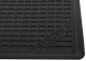 Floor accessory mats Synthetic material black true to original consists of 4 pieces