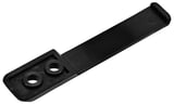 Cover, Safety belt fits left and right black (offblack)