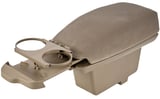 Center armrest, Tunnel console with Cup holder beige