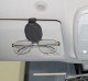 Eyeglasses holder black VOLVO Microtech (leather free)