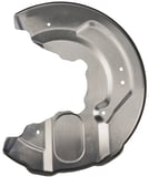 Splash panel, Brake disc right Front axle