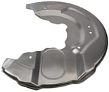 Splash panel, Brake disc right Front axle