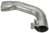 Exhaust pipe hidden Tailpipe left