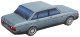 Kissen blau Volvo 240
