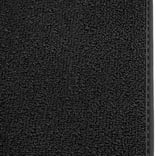 Trunk mat black Synthetic material Textile