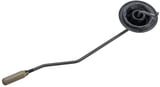 Lock button, Door rear right soft beige