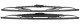 Wiper blade for Windscreen Kit consisting of 1 pair  (1092023) - Saab 9-3 (-2003), 9000