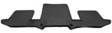 Floor accessory mat, single Synthetic material charcoal 3rd seat row