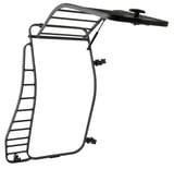 Dog guard with gate, luggage compartment divider left