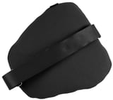 Kissen, Kopfstütze Komfortkissen Vinyl Wollstoff Sorona-Fasern charcoal solid