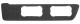 Gasket, Roof rails rear fits left and right 12765927 (1093808) - Saab 9-3 (2003-)