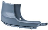 Bumper cover rear left Corner painted thunder grey 39797044 (1094709) - Volvo XC40/EX40