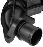 Charger intake pipe Turbocharger – Air intake hose left
