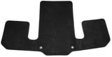 Floor accessory mat, single Textile charcoal solid 3rd seat row 32296253 (1096248) - Volvo EX90