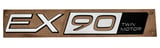 Emblem Heckklappe 