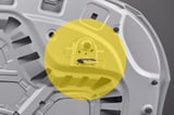 Verkleidung Sperrklinke, Motorhaube oben