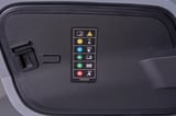 Information sign State of charge Charging flap