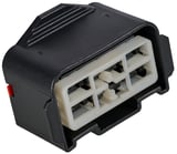 Plug housing 30658204 (1098116) - Volvo C30, C70 (2006-), S40, V50 (2004-), S60 (-2009), S80 (-2006), V70 P26, XC70 (2001-2007), XC90 (-2014)