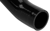 Charger intake hose Intake collector - Pressure pip Intercooler Silicone black