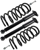 Shock absorber conversion kit Rear axle