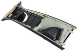 Interior panel B-pillar right upper