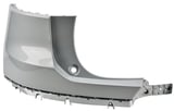 Stoßstangenhaut hinten links Ecke lackiert glacier silver 39797047 (1099303) - Volvo XC40/EX40