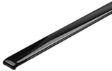 Trim moulding, Glas Side window, trunk left black
