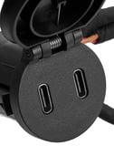 USB Port USB C rear tunnel console