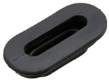 Hand brake lever boot black