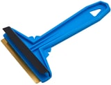 Ice scraper black-blue with Water edge