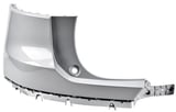 Stoßstangenhaut hinten links Ecke lackiert bright silver metallic 39848209 (1100392) - Volvo XC40/EX40