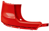 Bumper cover rear left Corner painted fusion red metallic 39848261 (1100404) - Volvo XC40/EX40