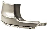 Bumper cover rear left Corner painted pebble grey 39797041 (1100405) - Volvo XC40/EX40