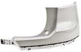 Stoßstangenhaut hinten rechts Ecke lackiert crystal white pearl 39848206 (1100412) - Volvo XC40/EX40